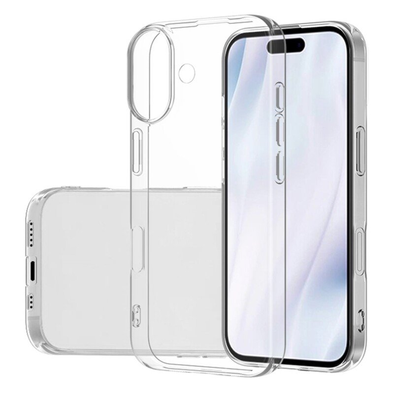 Apple iPhone 17 plonas apsauginis dėklas (skaidrus)