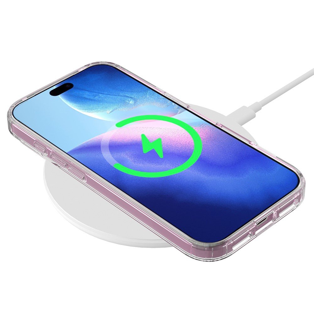 Apple iPhone 17 Pro Max apsauginis dėklas su MagSafe (skaidrus) - Image 3