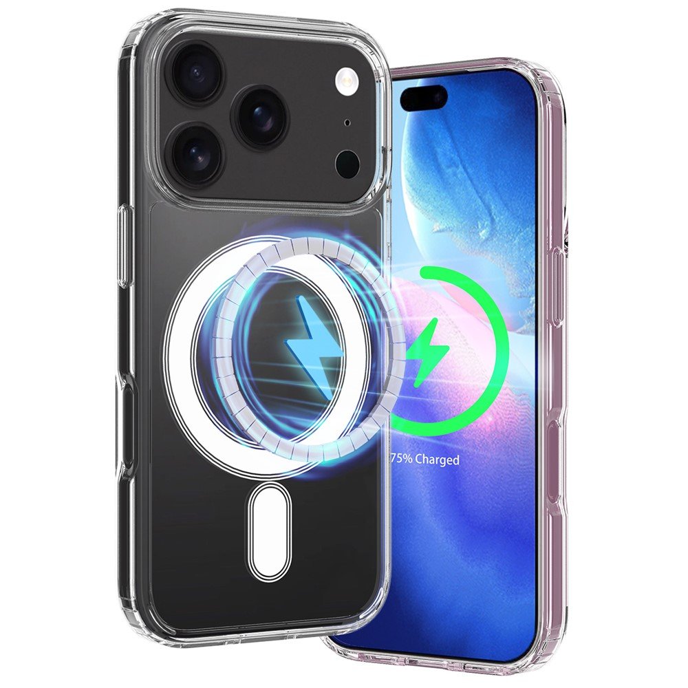 Apple iPhone 17 Pro Max apsauginis dėklas su MagSafe (skaidrus) - Image 7