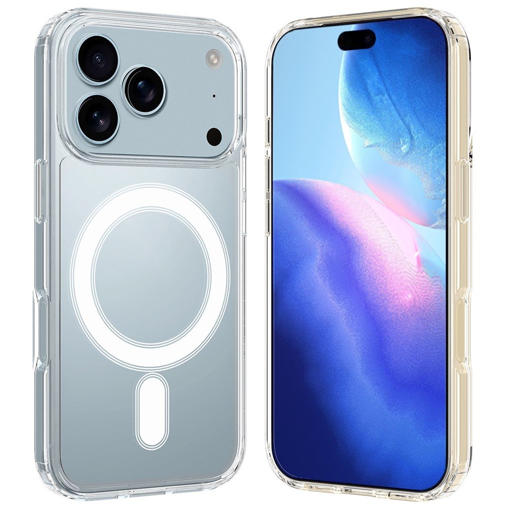 Apple iPhone 17 Pro Max apsauginis dėklas su MagSafe (skaidrus) - Image 9