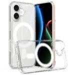 Apple iPhone 17 apsauginis dėklas su MagSafe (skaidrus)