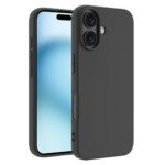 Apple iPhone 17 matinis apsauginis dėklas (juodas)