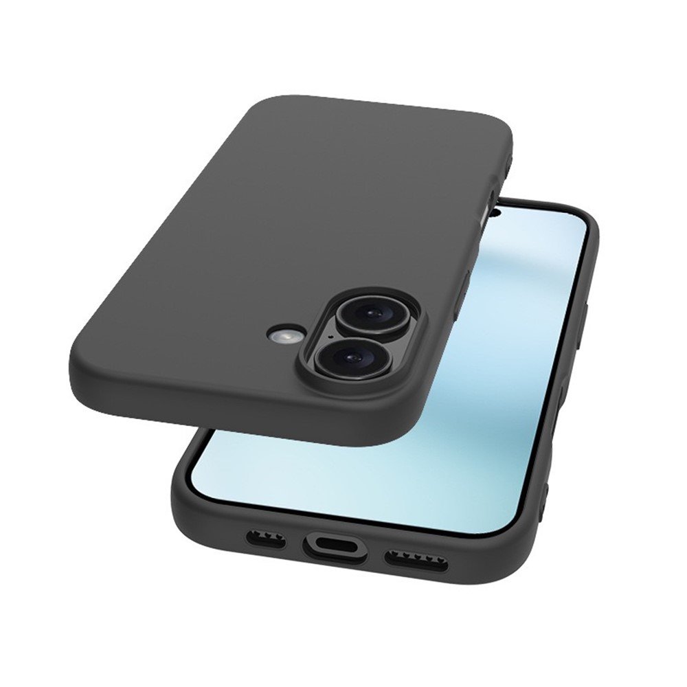 Apple iPhone 17 matinis apsauginis dėklas (juodas) - Image 3