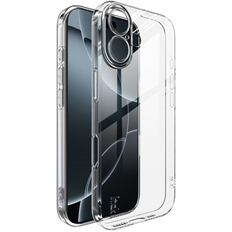 IMAK Apple iPhone 17 plonas apsauginis dėklas (skaidrus)