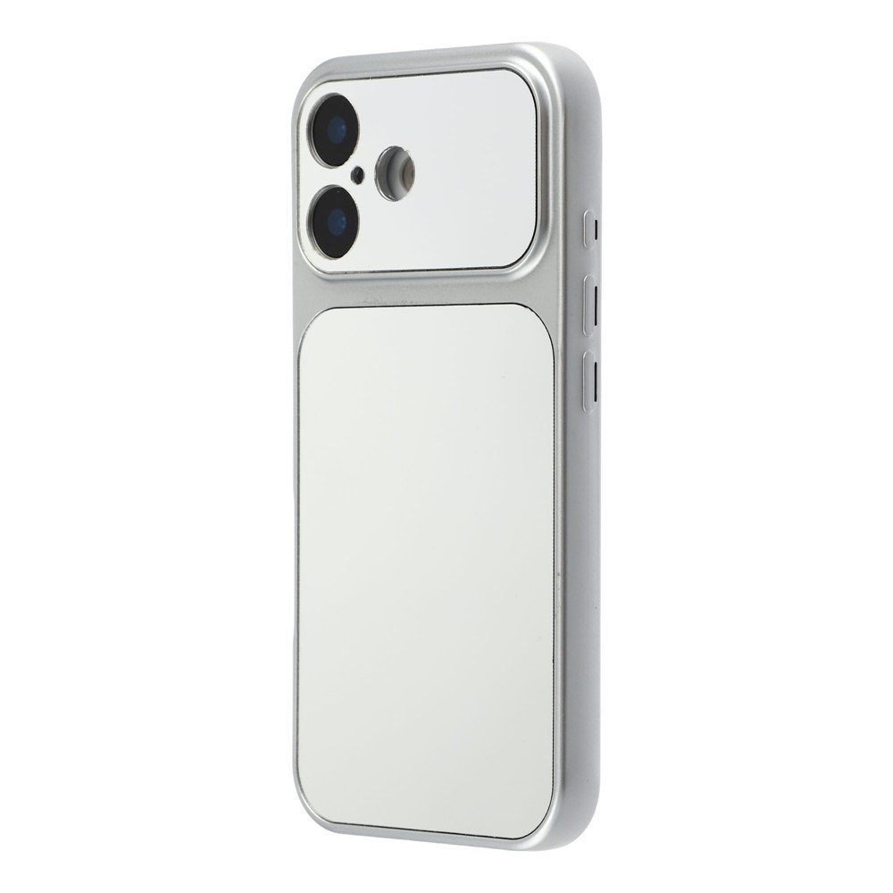 Apple iPhone 17 veidrodinis apsauginis dėklas (sidabrinis) - Image 3