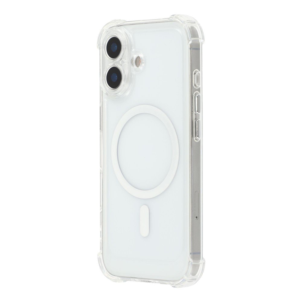 Apple iPhone 17 apsauginis dėklas su MagSafe ir sustiprintais kampais (skaidrus) - Image 2