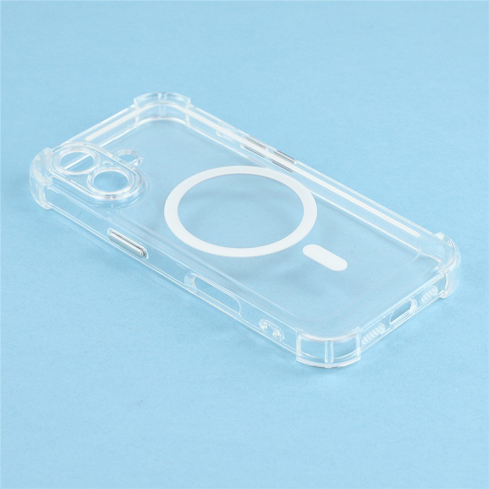 Apple iPhone 17 apsauginis dėklas su MagSafe ir sustiprintais kampais (skaidrus) - Image 5