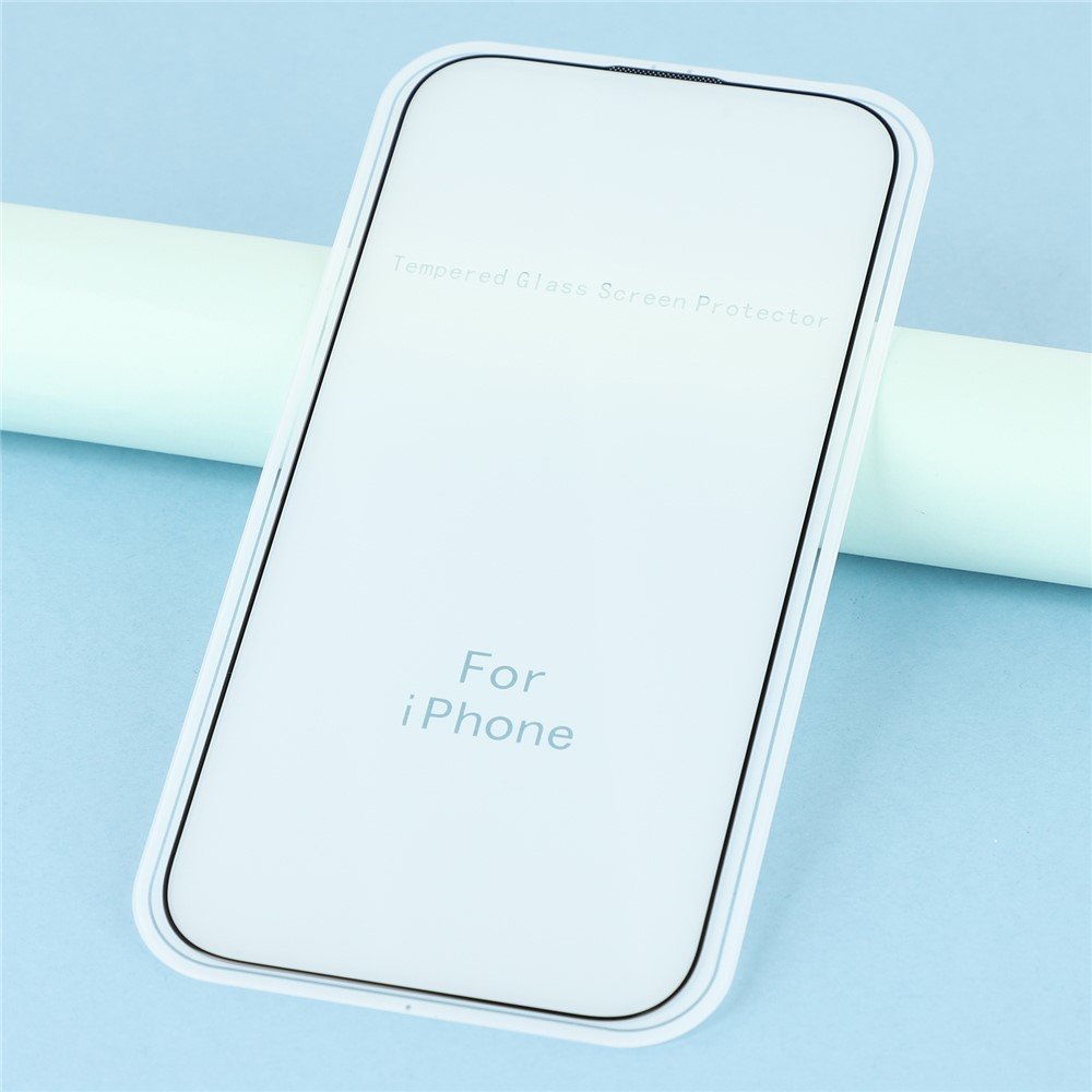 Apple iPhone 16 Pro Max 0,33 mm visą ekraną dengiantis grūdintas apsauginis stiklas (skaidrus) - Image 3