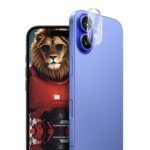 IMAK Apple iPhone 17 grūdinto stiklo ir akrilo kameros objektyvų apsauga (skaidri)