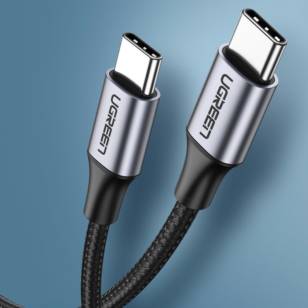 UGREEN 70427 100 W pintas USB-C–USB-C laidas, 1 m (juodas) - Image 9
