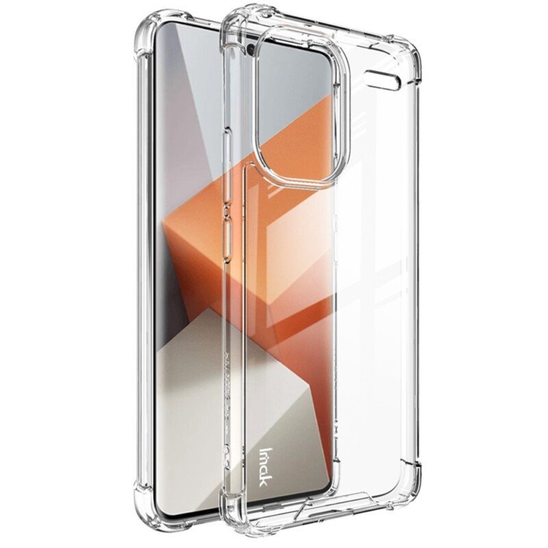 Xiaomi Redmi Note 13 Pro+ 5G dėklas, skaidrus