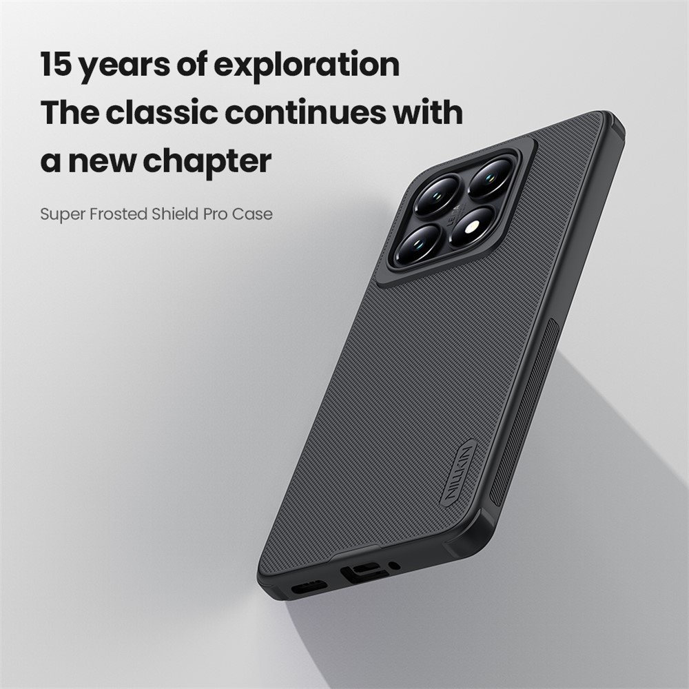 Xiaomi 14T Pro dėklas NILLKIN, juodas - Image 6