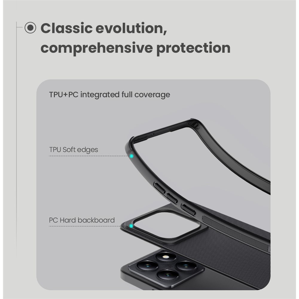 Xiaomi 14T Pro dėklas NILLKIN, juodas - Image 9