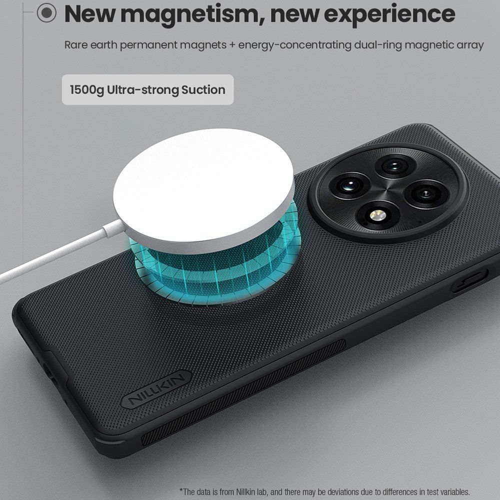 OnePlus 13 dėklas su MagSafe NILLKIN, juodas - Image 12