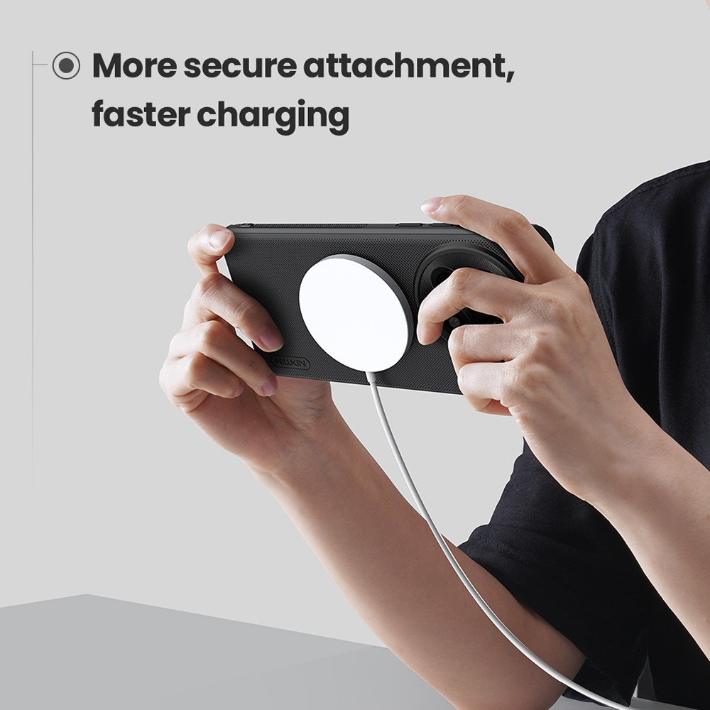 OnePlus 13 dėklas su MagSafe NILLKIN, juodas - Image 13