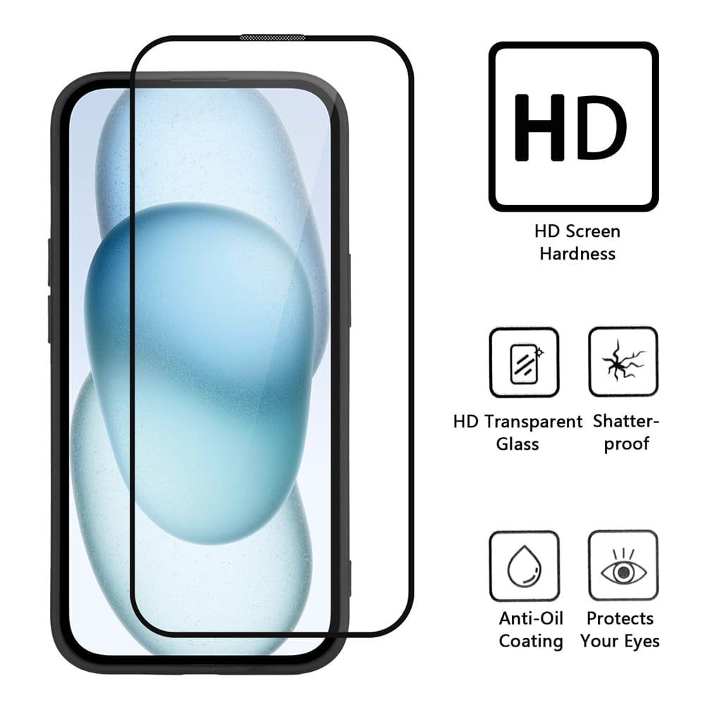 POCO F7 Pro dėklas su apsauginiu stiklu, skaidrus - Image 10