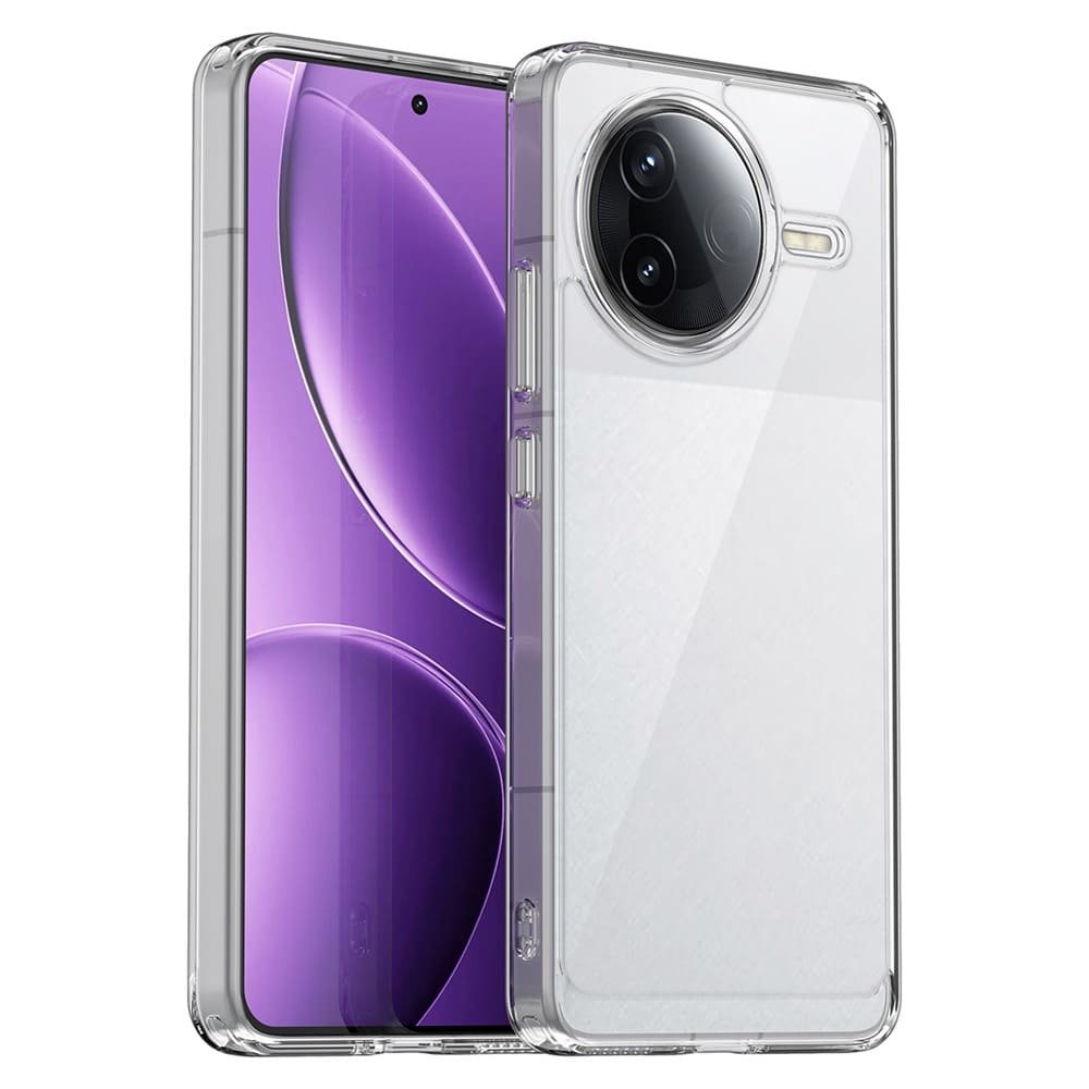 POCO F7 Pro dėklas su apsauginiu stiklu, skaidrus - Image 2