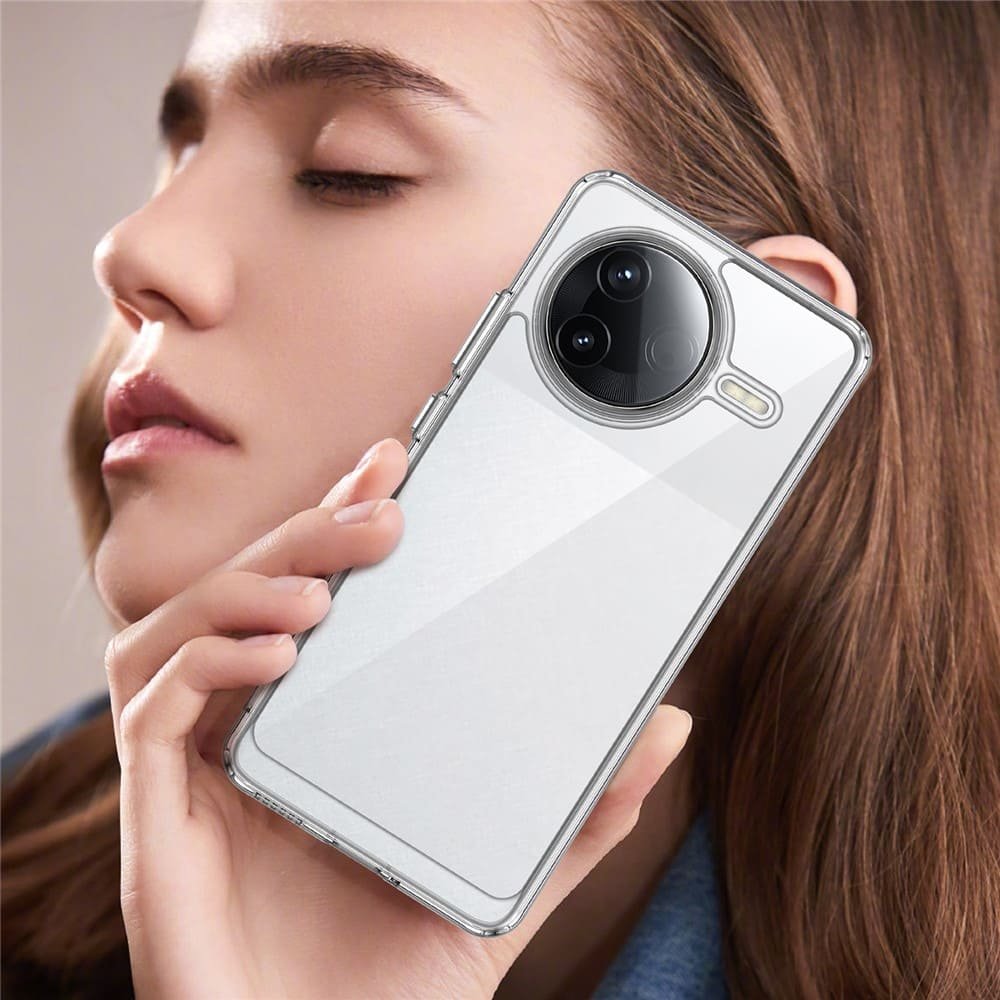 POCO F7 Pro dėklas su apsauginiu stiklu, skaidrus - Image 7