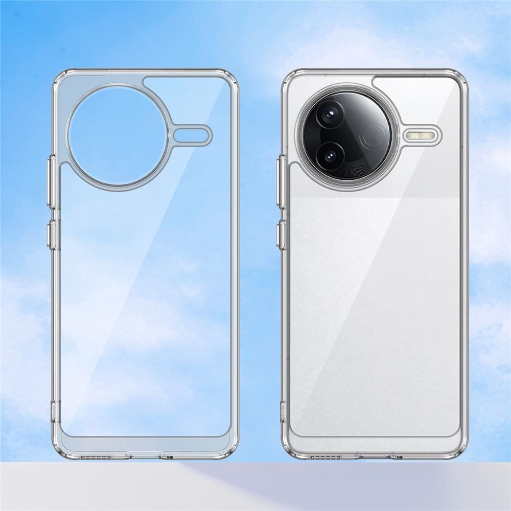 POCO F7 Pro dėklas su apsauginiu stiklu, skaidrus - Image 8