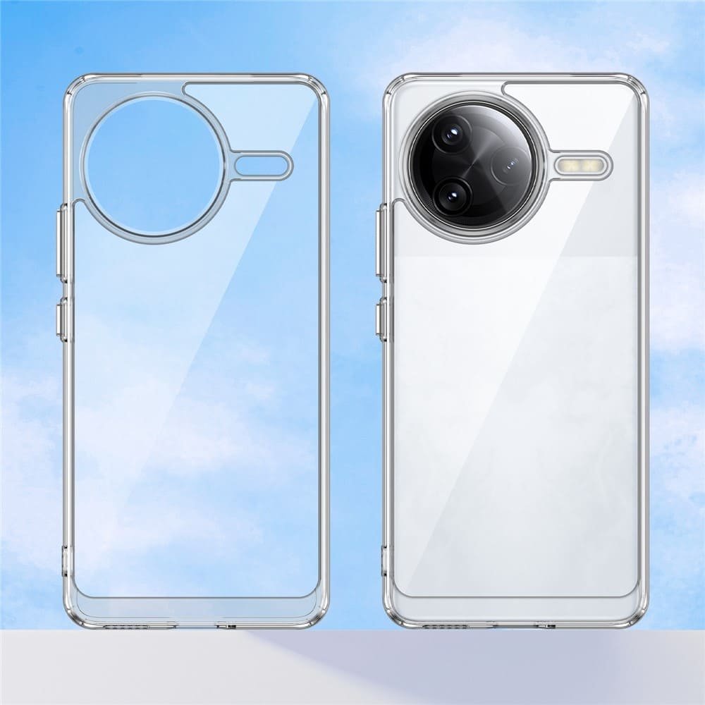 POCO F7 Ultra dėklas su apsauginiu stiklu, skaidrus - Image 8