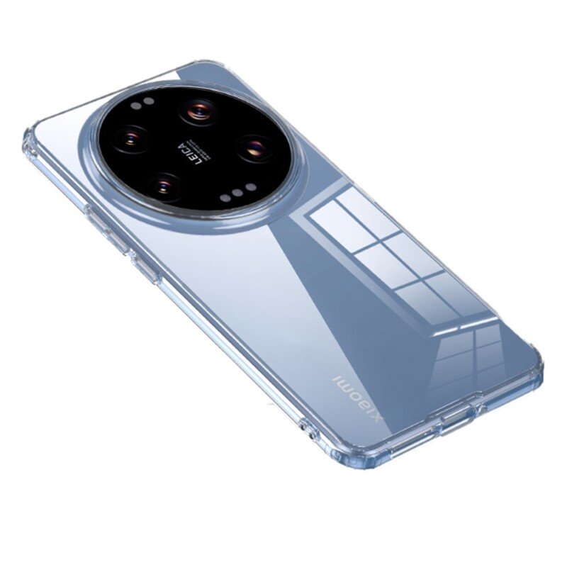 Xiaomi 15 Ultra dėklas su sustiprintais kampais, skaidrus