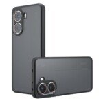 POCO X7 Pro dėklas, permatomas juodas
