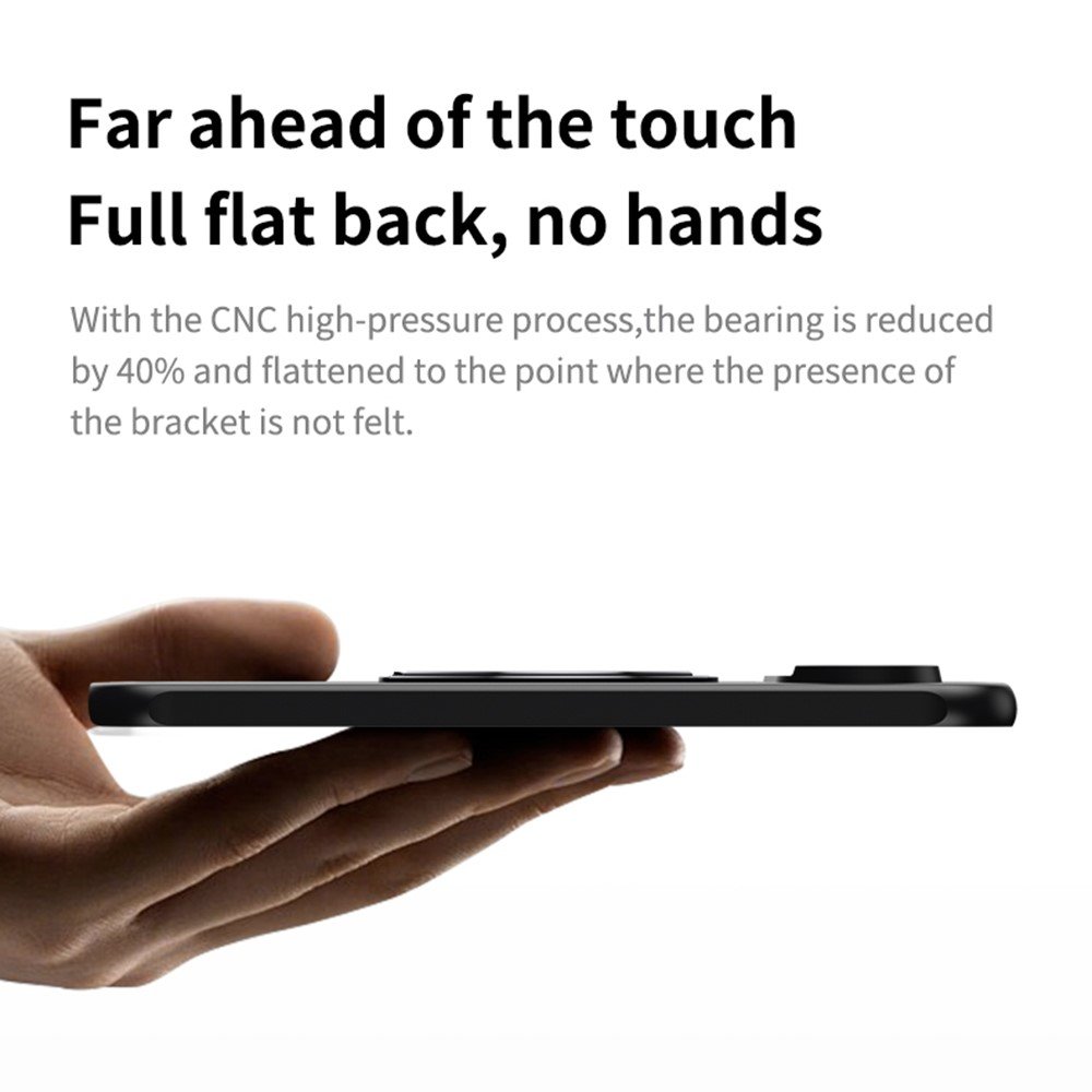 Google Pixel 10 Pro XL dėklas su MagSafe ir 360° stovu, skaidrus - Image 9