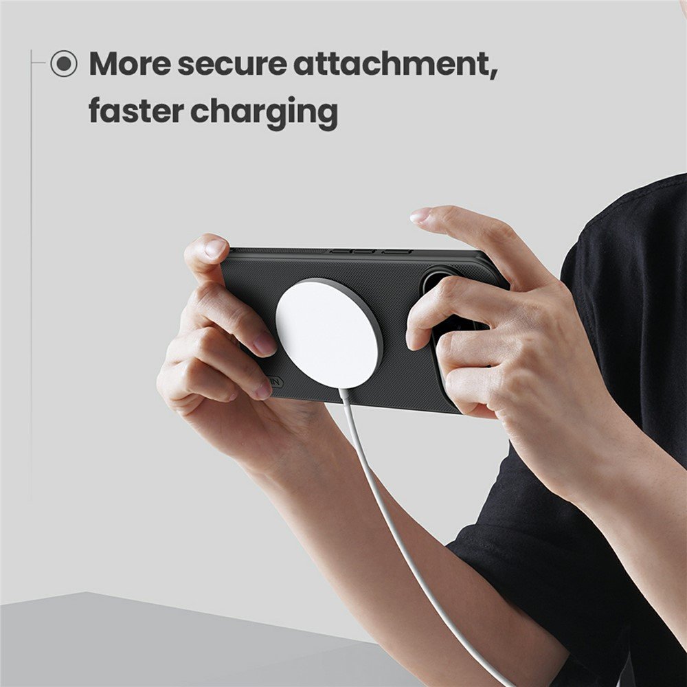 Google Pixel 10 Pro XL dėklas su MagSafe NILLKIN, juodas - Image 11