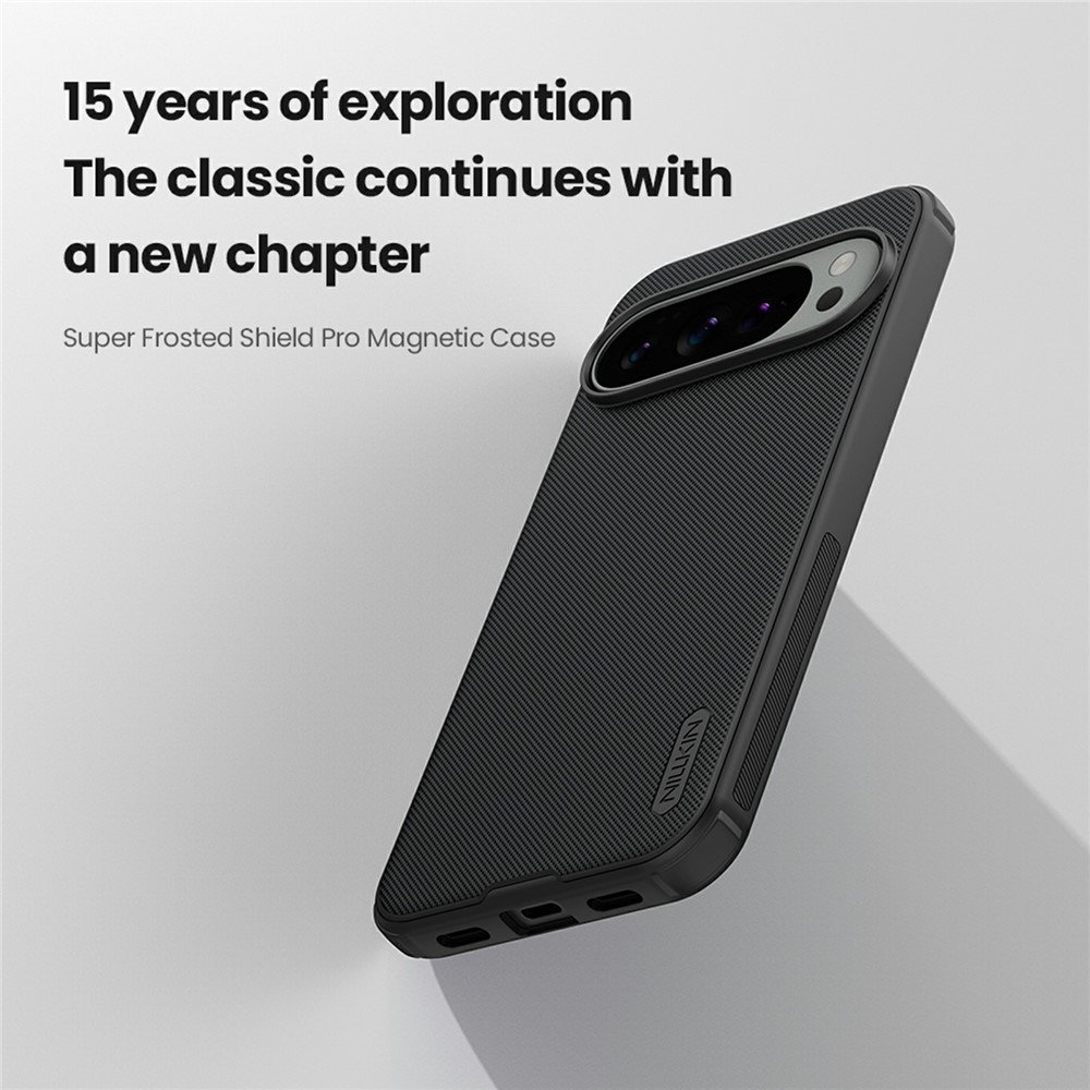 Google Pixel 10 Pro XL dėklas su MagSafe NILLKIN, juodas - Image 6