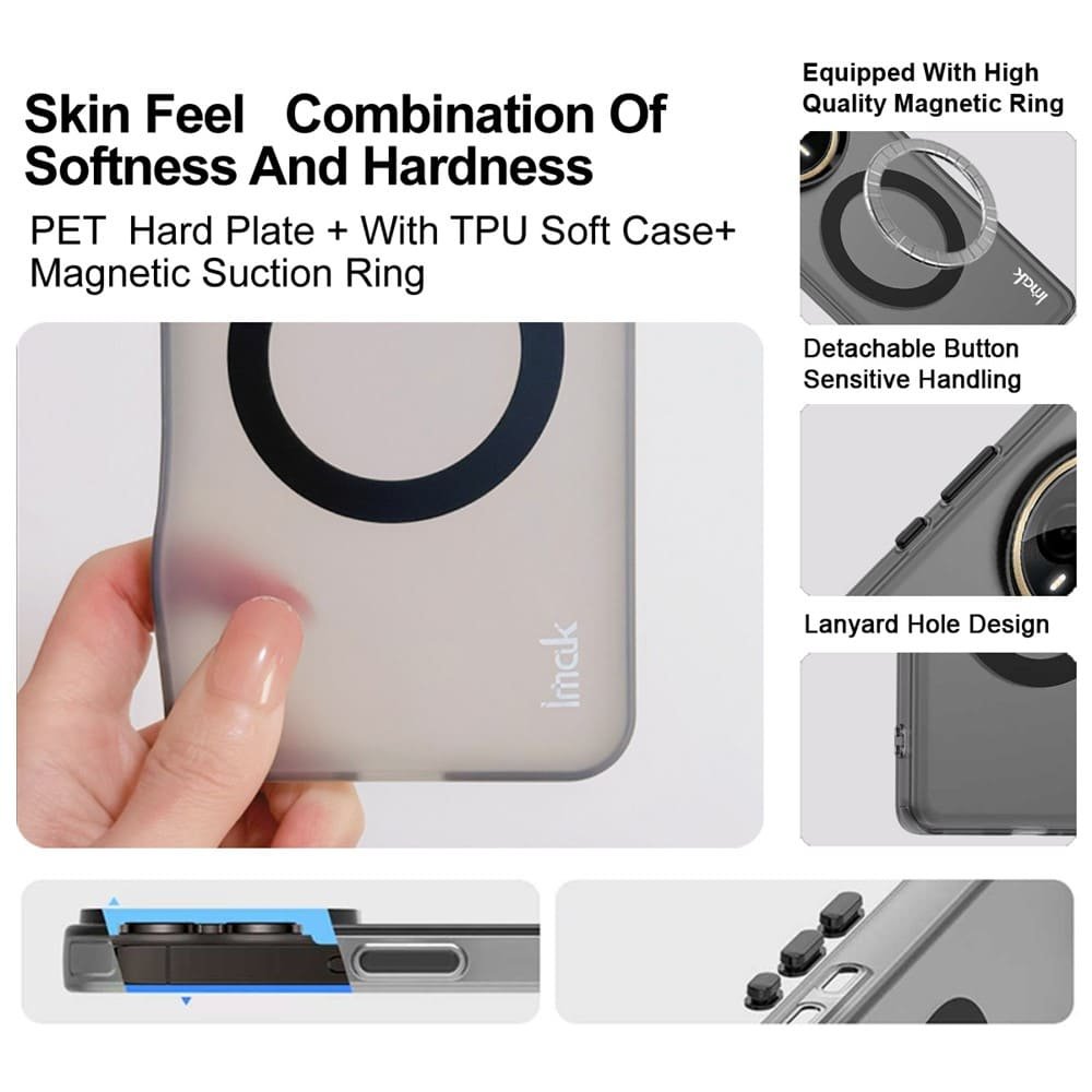 POCO F7 Pro magnetinis dėklas, juodas - Image 6