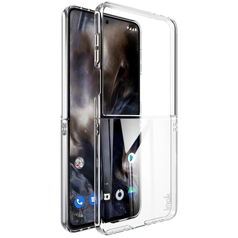 Samsung Galaxy Z Flip 7 dėklas, skaidrus