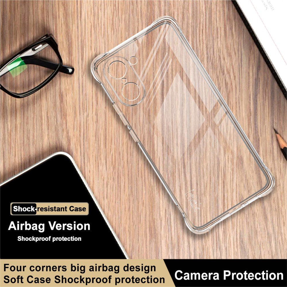OnePlus Nord CE5 dėklas su sustiprintais kampais, skaidrus - Image 6