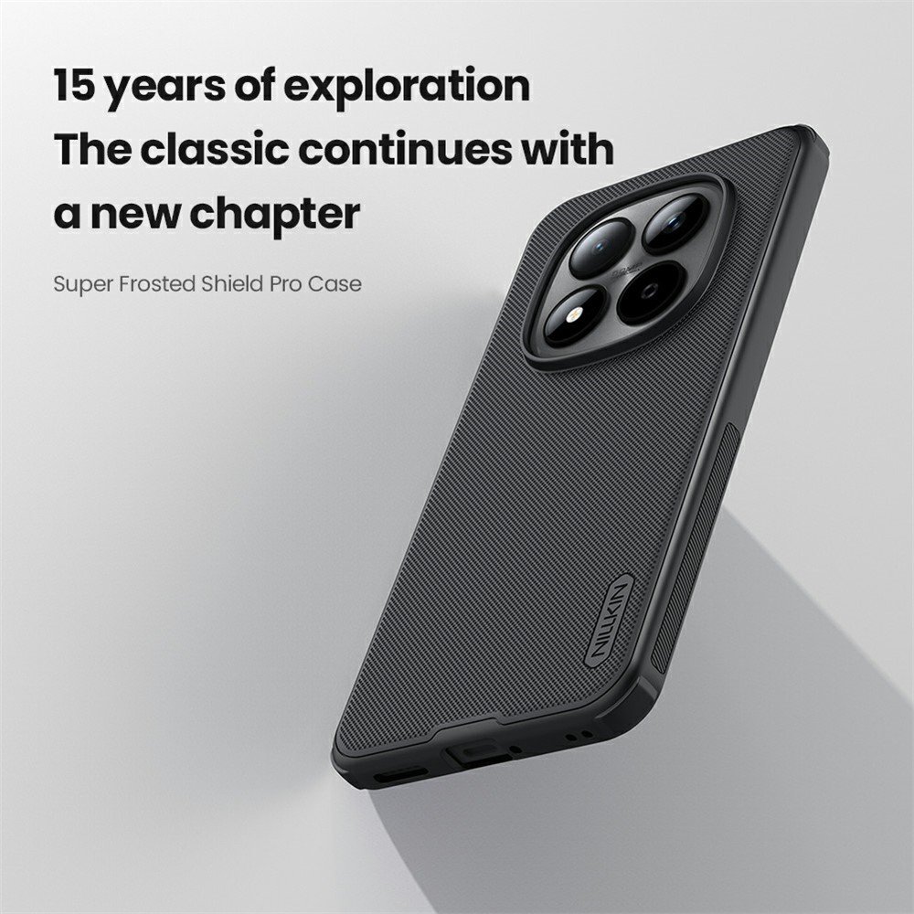 Xiaomi Redmi Note 15 Pro+ 5G / POCO M8 Pro 5G premium dėklas su MagSafe NILLKIN, juodas - Image 6