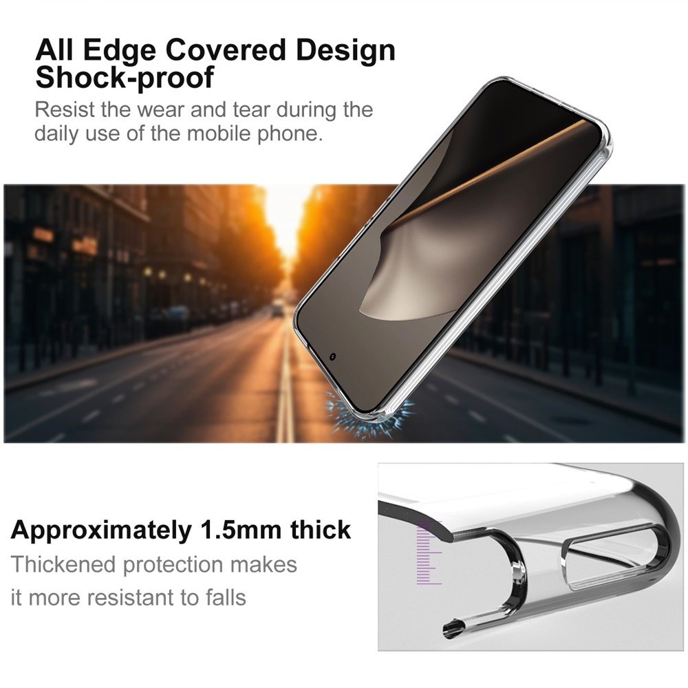 Xiaomi 15T Pro dėklas IMAK, skaidrus - Image 3