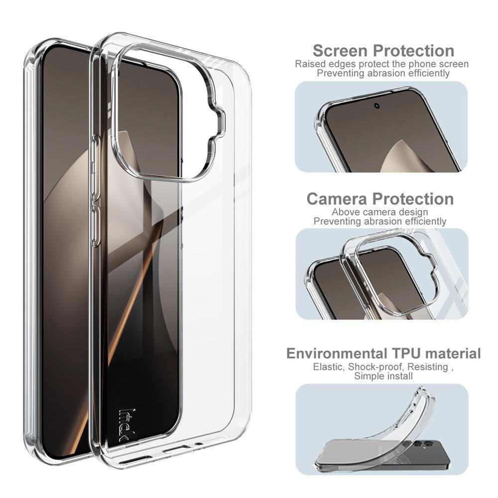 Xiaomi 15T Pro dėklas IMAK, skaidrus - Image 4