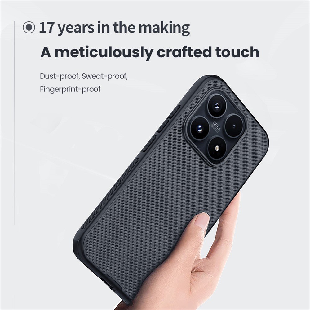 Xiaomi 17 dėklas su MagSafe NILLKIN, juodas - Image 9