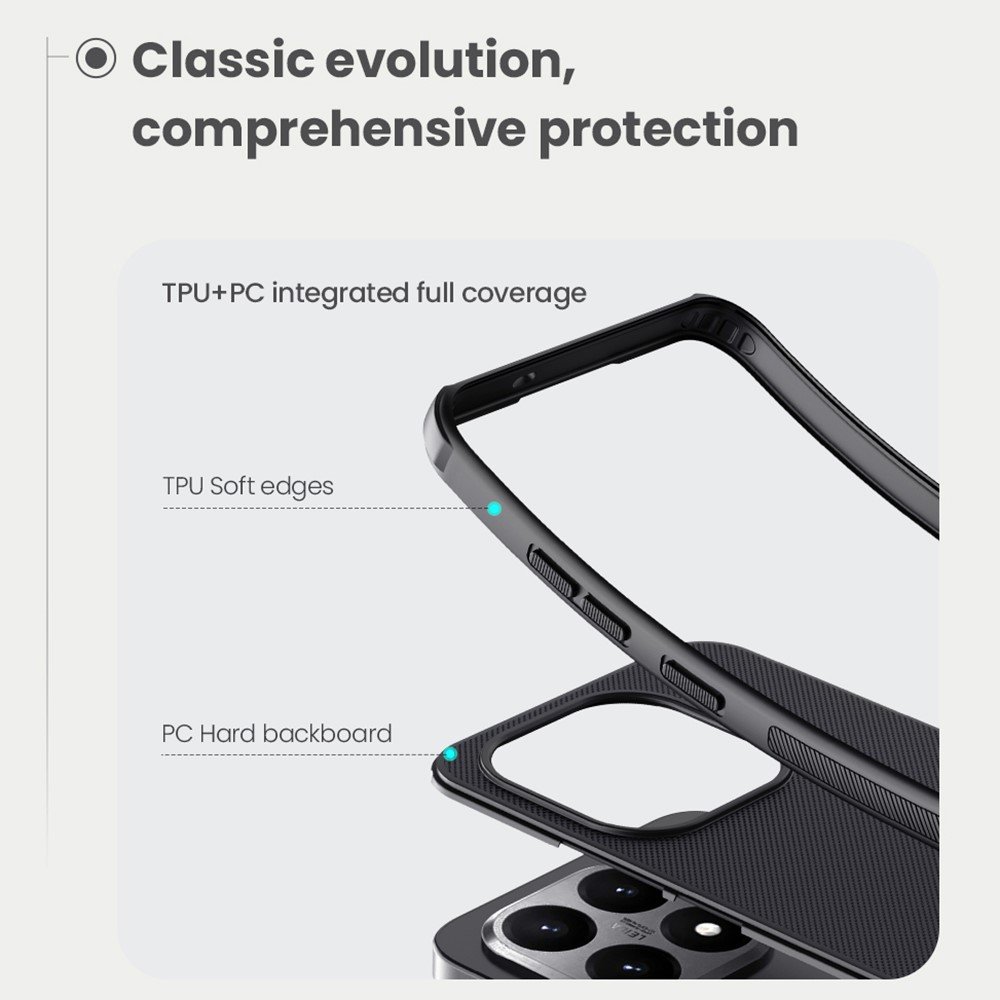 Xiaomi 15T dėklas su MagSafe NILLKIN, juodas - Image 10