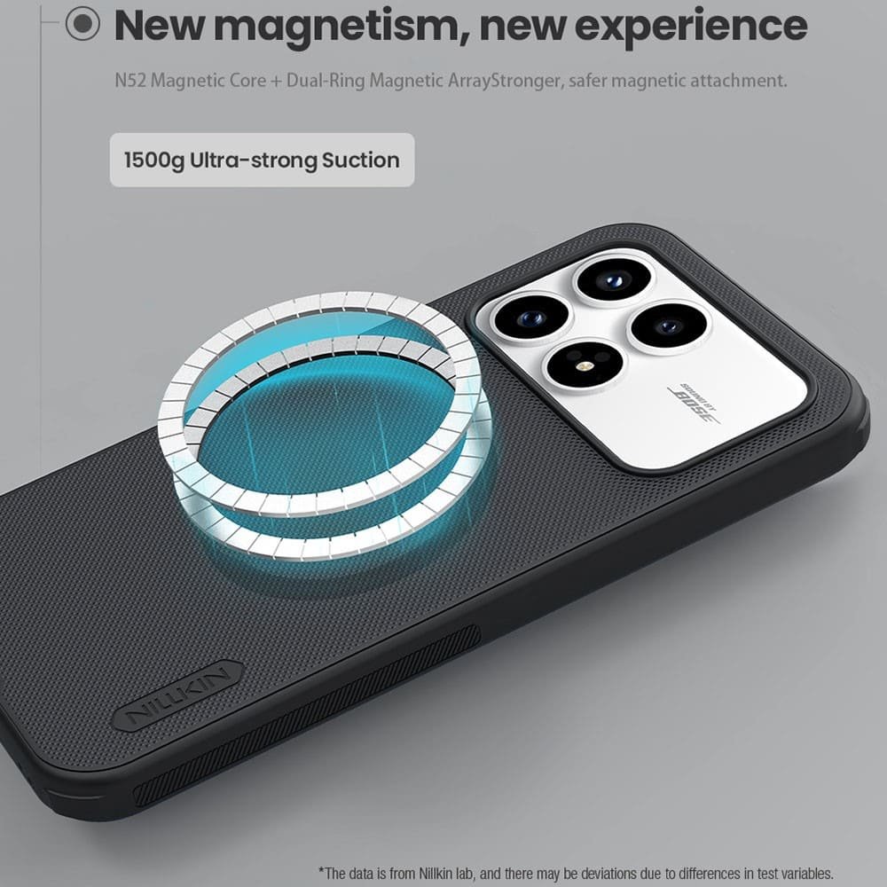 POCO F8 Pro magnetinis dėklas, juodas - Image 7