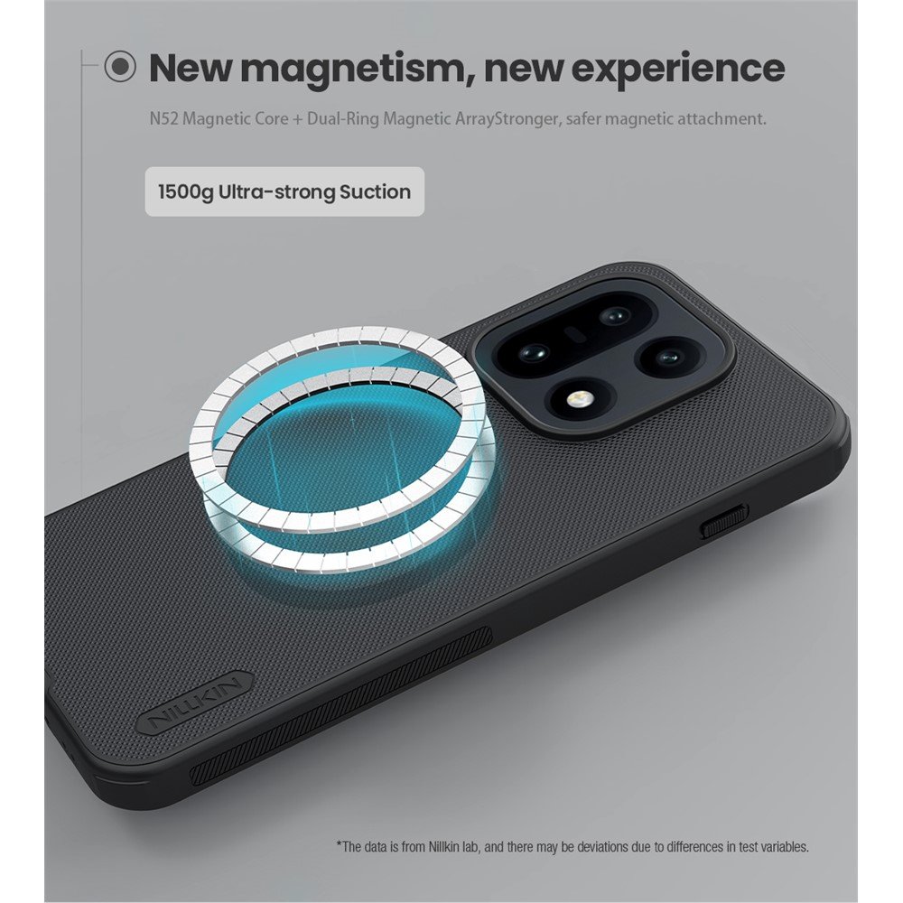OnePlus 15 dėklas su MagSafe NILLKIN, juodas - Image 9