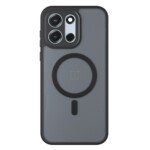 OnePlus Nord 6 / OnePlus Nord CE6 magnetinis dėklas su matine danga, juodas