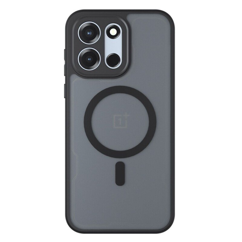 OnePlus Nord 6 / OnePlus Nord CE6 magnetinis dėklas su matine danga, juodas