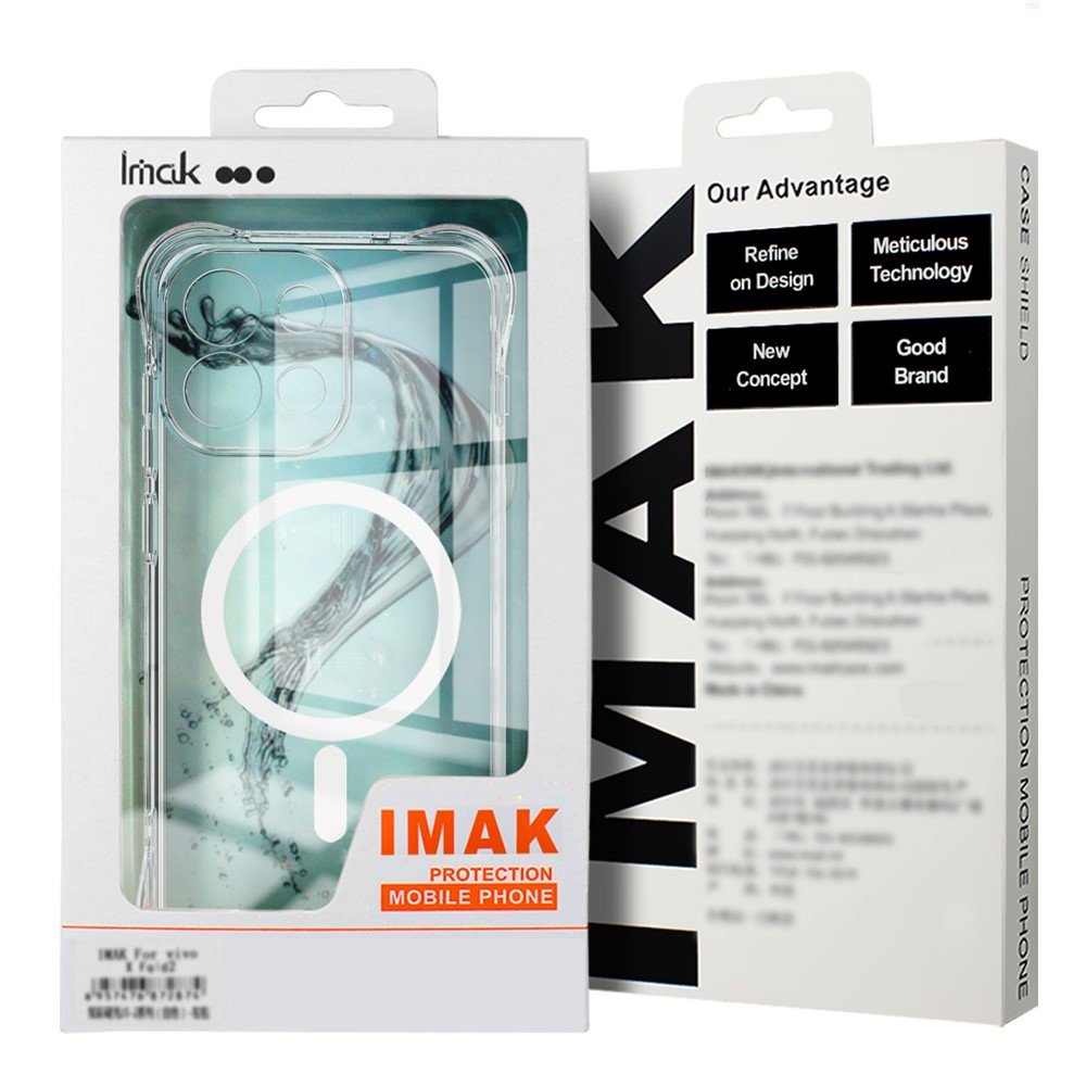 Xiaomi 17 Ultra dėklas su MagSafe IMAK, skaidrus - Image 10