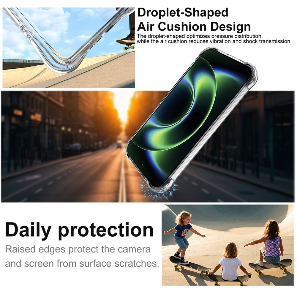 Xiaomi 17 Ultra dėklas su MagSafe IMAK, skaidrus - Image 7