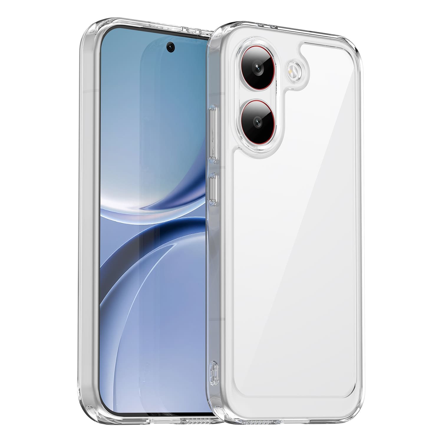 POCO X8 Pro dėklas su apsauginiu stiklu, skaidrus - Image 2