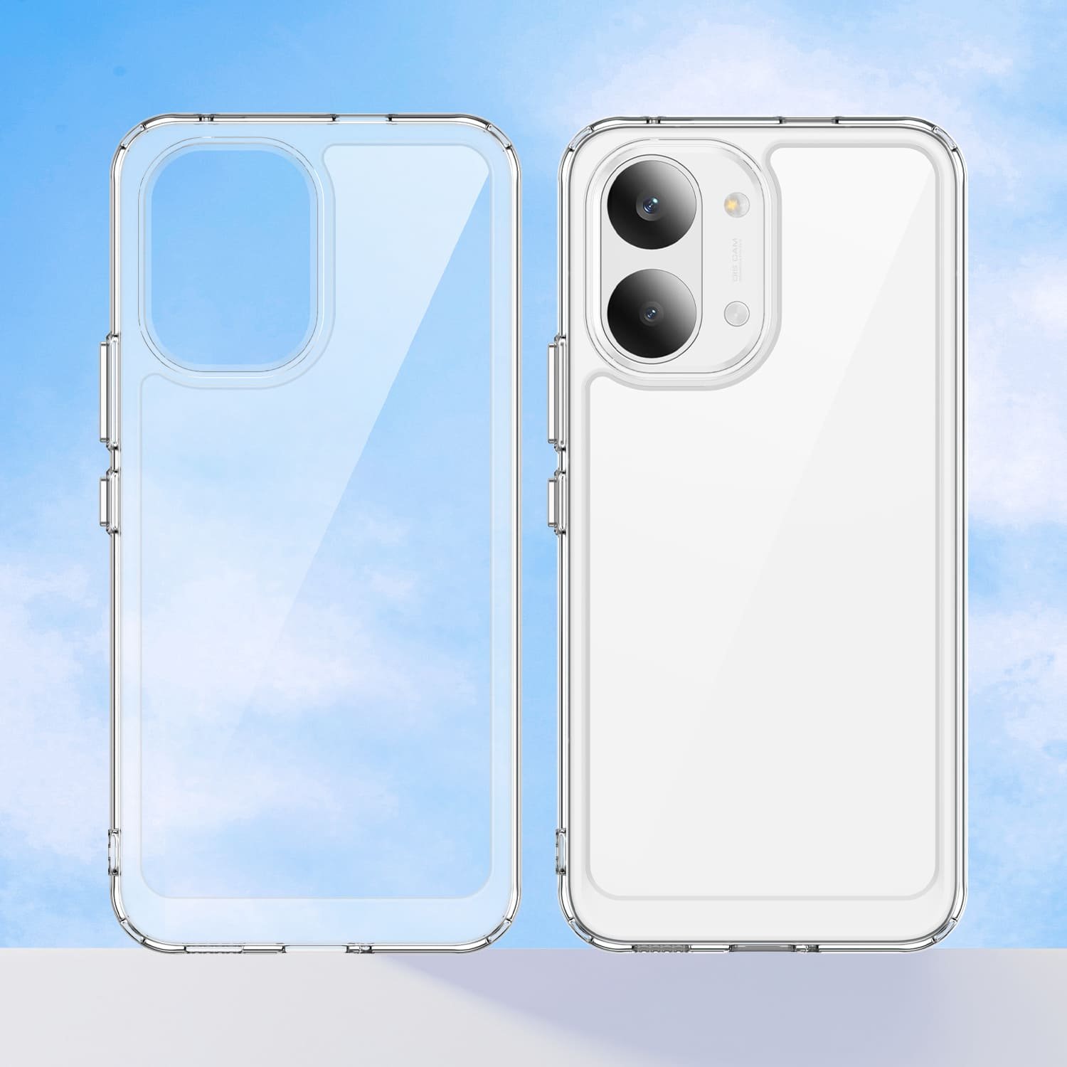 POCO X8 Pro Max dėklas su apsauginiu stiklu, skaidrus - Image 10