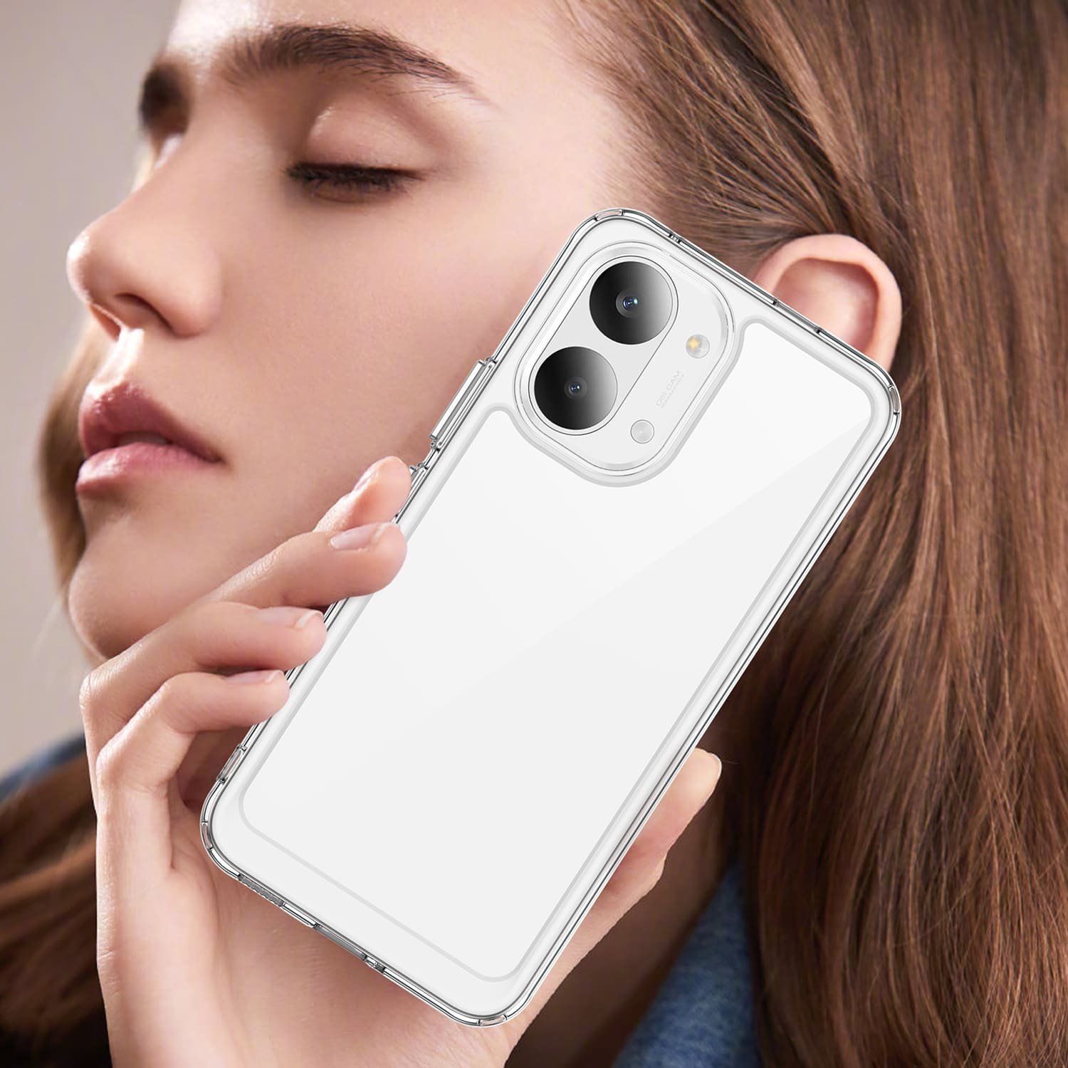 POCO X8 Pro Max dėklas su apsauginiu stiklu, skaidrus - Image 9