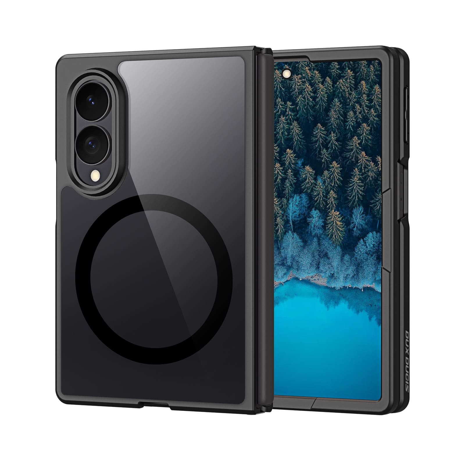 Samsung Galaxy Z Fold 8 dėklas su MagSafe, juodas