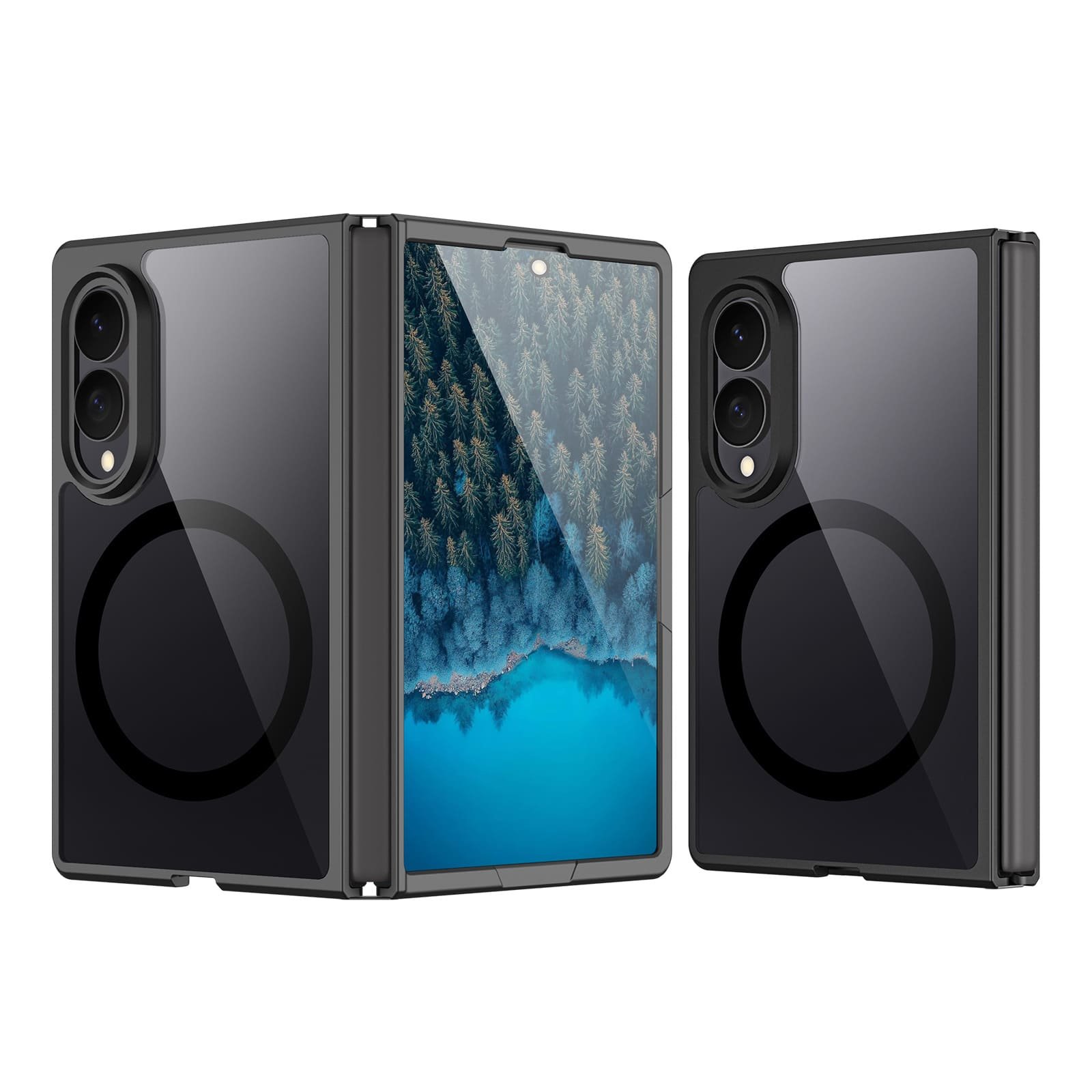 Samsung Galaxy Z Fold 8 dėklas su MagSafe, juodas - Image 2