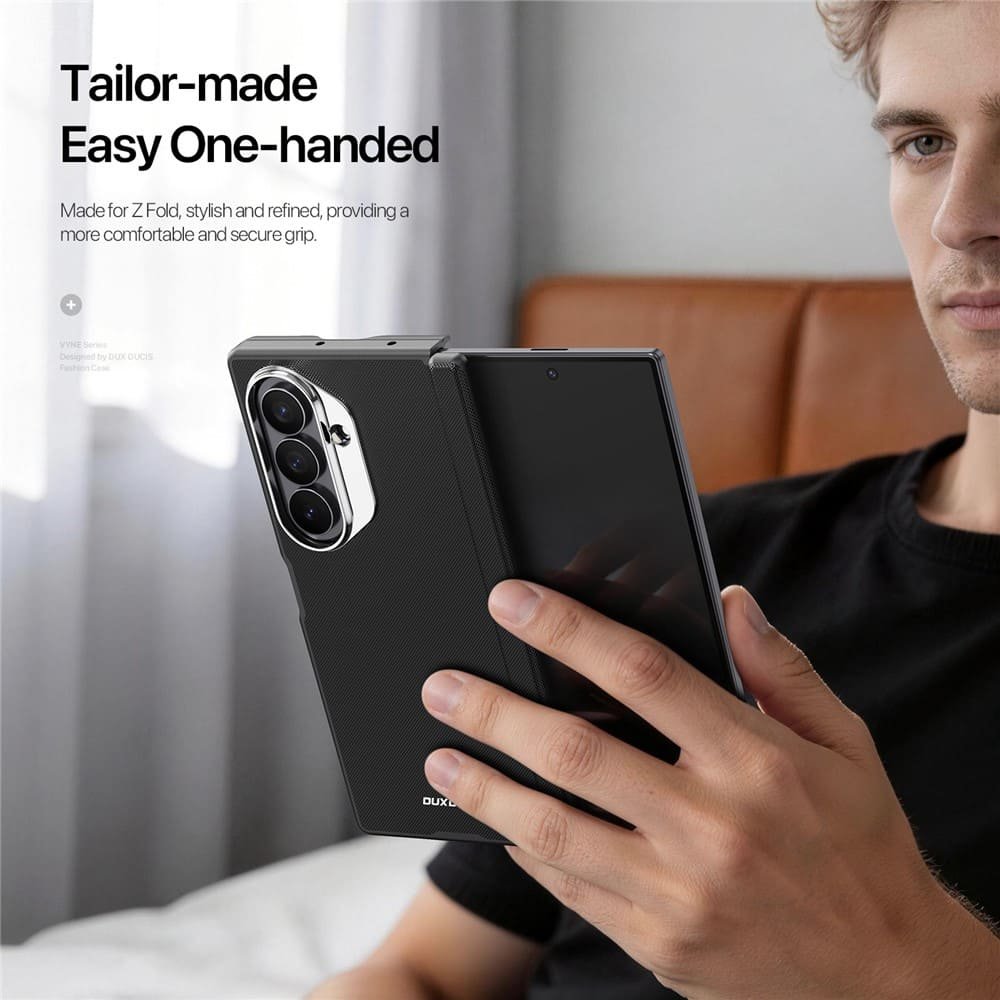 Samsung Galaxy Z Fold 8 Ultra magnetinis dėklas, juodas - Image 10