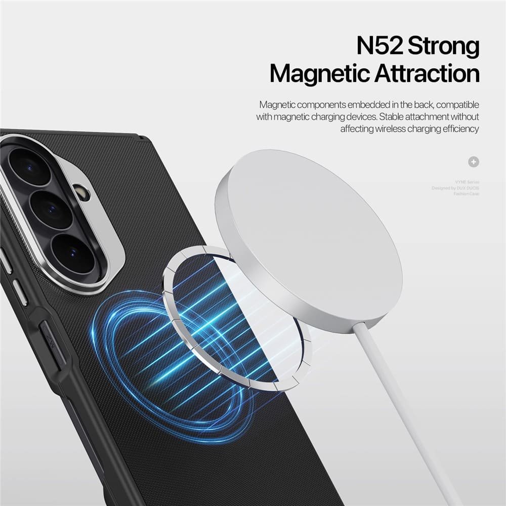 Samsung Galaxy Z Fold 8 Ultra magnetinis dėklas, juodas - Image 11